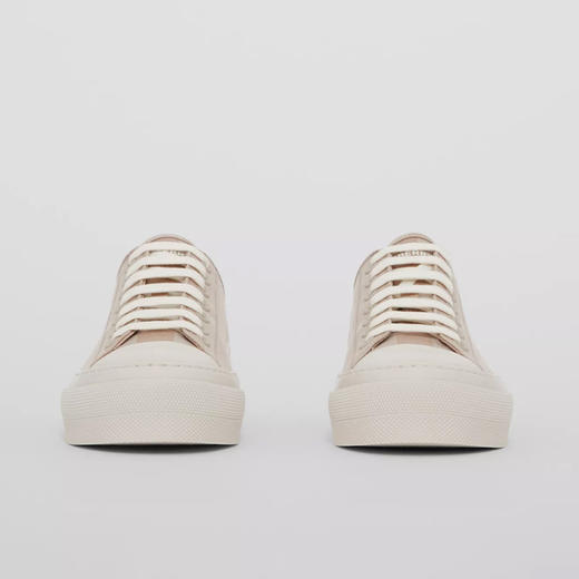 BURBERRY 巴宝莉 女士格纹棉质休闲运动鞋 8053990 A7464 商品图0