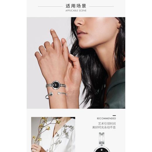 1楼Movado/摩凡陀爱莎系列钢带石英手表女表真钻镶嵌时尚气质手链表 商品图4