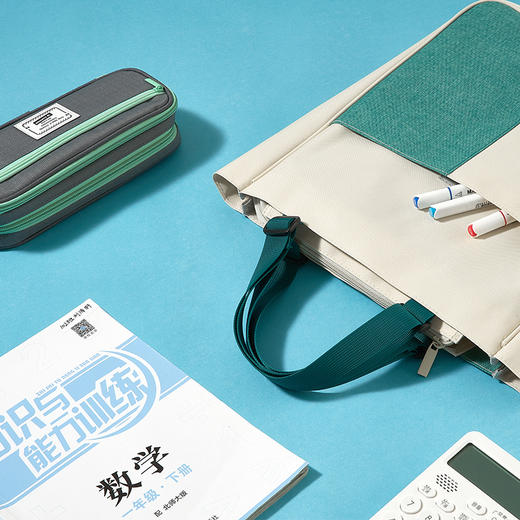 齐心 A8168 莫兰迪大容量手提袋 B4 商品图4