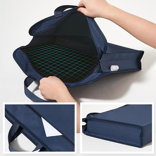 齐心 A8157 大容量牛津布手提袋 B4 商品图3