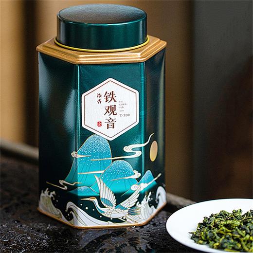 五虎安溪铁观音 乌龙茶茶叶铁罐装*150g 商品图0
