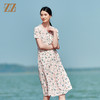 佐尔美夏季新款 桑蚕丝真丝弹力双绉连衣裙女E22LS89 商品缩略图2