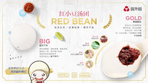 园外园 汤圆 一盒9只 黑芝麻/荠菜肉/鲜肉/萝卜丝/红小豆 商品图8