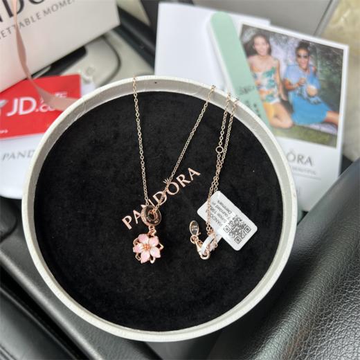 H134潘D拉落樱缤纷樱花手链项链 商品图4