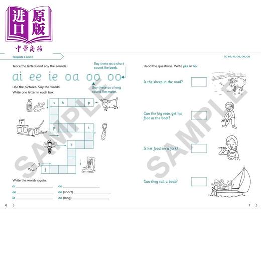 NEW Cambridge Primary English Phonics Workbook B剑桥小学英语自然拼读练习册B 商品图2