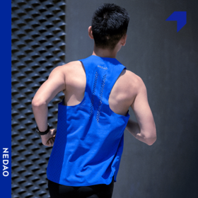 NEDAO内道 纯色风洞背心 男款