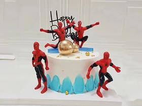 蜘蛛侠蛋糕