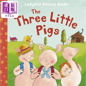 预售 【中商原版】The Three Little Pigs 三只小猪 英文原版小初文学故事书 小飘虫童话读本Ladybird First Favourite Tales