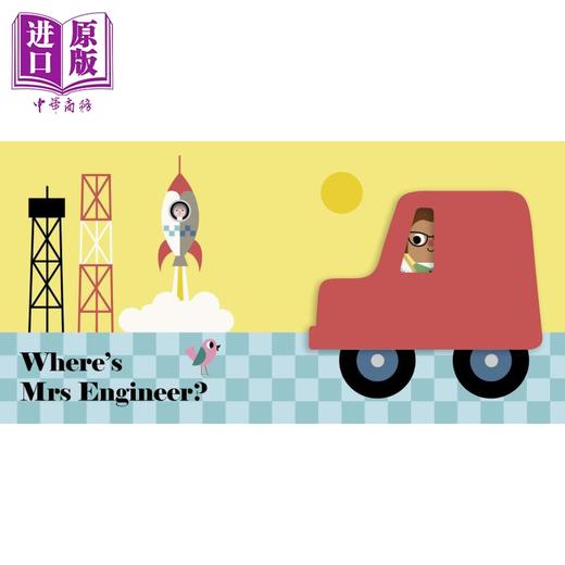 【中商原版】Wheres Mr astronaut? 宇航员先生呢？ 英文原版进口 2到6岁 儿童纸板书 翻翻书 亲子共读 Ingela P Arrhenius 商品图1