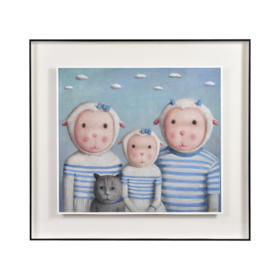 杨媛媛版画《Holiday》99版