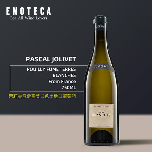 茉莉雯普伊富美白色土地白葡萄酒 PASCAL JOLIVET POUILLY FUME TERRES BLANCHES 2019 750ml 商品图0