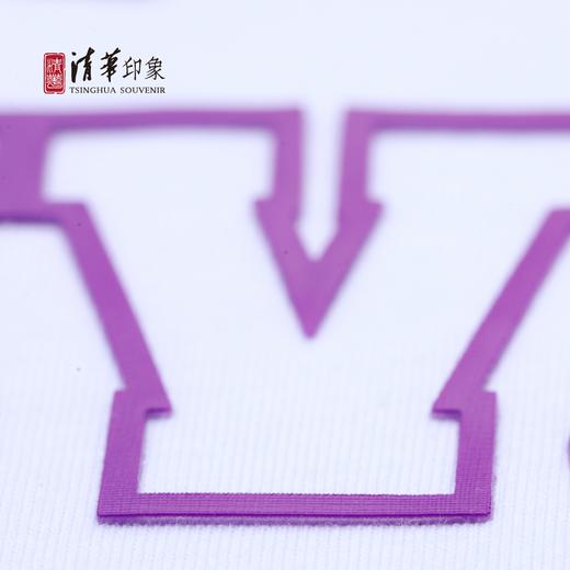 清华经典款英文印花 T 恤 商品图9