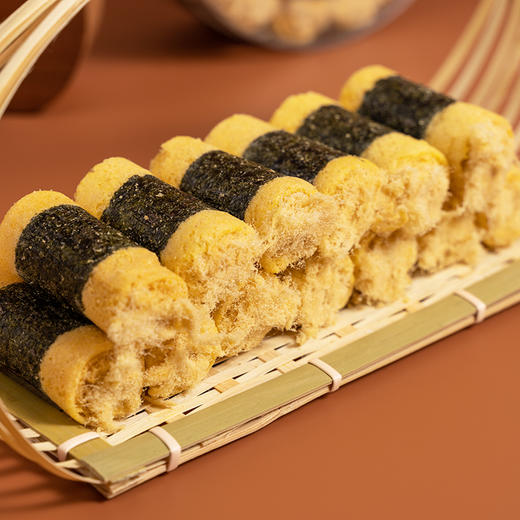 「澳门糕点」西点港澳门手信紫菜肉松凤凰卷/蛋卷仔 2罐/盒装 层层蛋香递进 包裹咸香肉松 传统美食 商品图1