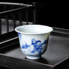 青花婴戏人物钟式杯 商品缩略图2