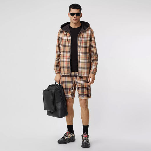 【二】BURBERRY 巴宝莉 男士Vintage 格纹 Arthur 棉质休闲运动鞋 8039047 A7026 商品图3