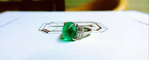5.91克拉哥伦比亚糖包山祖母绿戒指 商品图3