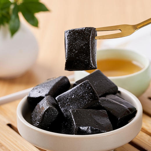 朴食有方【高钙小黑糕】108g/盒 黑芝麻黑豆黑米桑葚  以黑养黑 营养健康 甘甜软糯 商品图3