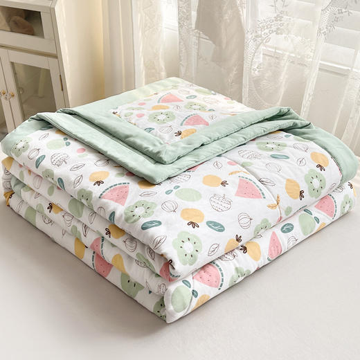 棉花夏凉被小碎花空调被薄被子夏被 商品图8