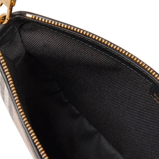 BURBERRY 巴宝莉 女士小号格纹帆布和皮革单肩 Olympia 埃伦匹亚包 8058006 A1189 商品图2