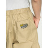 LeeXLINE 22春夏新品松紧腰工装口袋米色男短裤LMB000061100-97W 商品缩略图4