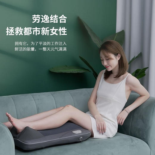 奕佳  颈椎按摩器 按摩枕 背部腰部颈椎按摩垫四位一体   YJ-M11 商品图4