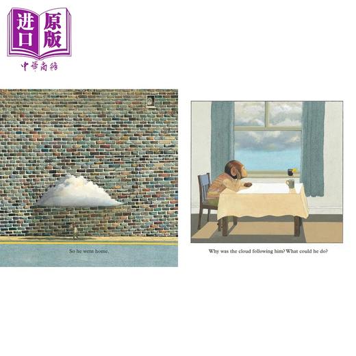【中商原版】Willy and the Cloud 安东尼布朗 威利与云 英文原版 进口原版 2岁到6岁 儿童图画故事书 Anthony Browne 商品图2