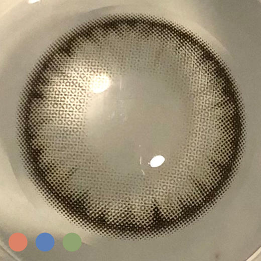 #ABG 外国人9代 绿棕 / 蓝灰  14.2mm【1片装】外国人主题 / 改瞳色 / 年抛 商品图5