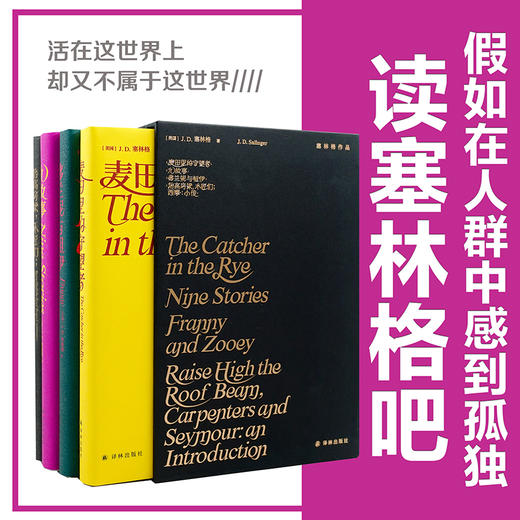 塞林格作品集（全4册）|村上春树、海明威立荐，治愈每个孤独的成年人 商品图0