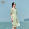 佐尔美夏季新款 桑蚕丝真丝乔其连衣裙女E22LS51 商品缩略图2