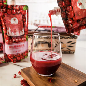 【新日期 买一箱送一袋 11月30日至12月7日】鲜榨工艺 不加一滴水 | 森林蔓越莓原浆 营养无添加原液冰沙果汁饮品整箱礼盒装300ml*6袋/箱