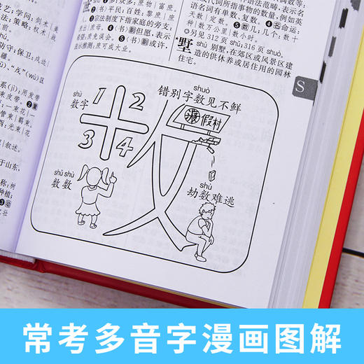 (仓发) 正版学生实用字典 小学生1-6年级字词典工具书大全词语多功能汉语拼音成语词典新华字典人教版/广东人民出版社/开心辞书研究中心/9787218143057 商品图5