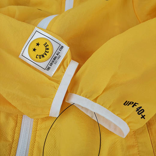 Converse匡威童衣夏季款时尚休闲拉链百搭透气防晒皮肤风衣CV2222068 商品图3