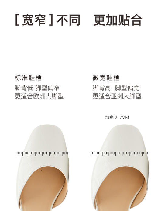 ARCHCONTACT安启美奈包头舒适粗跟凉鞋 商品图4