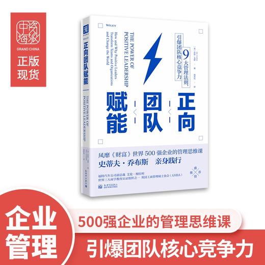 (仓发) 正向团队赋能: 9大管理法则，引爆团队核心竞争力/新世界出版社/[美]乔恩·戈登/9787510472015 商品图1