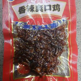 登荣香辣爽口鸡60克