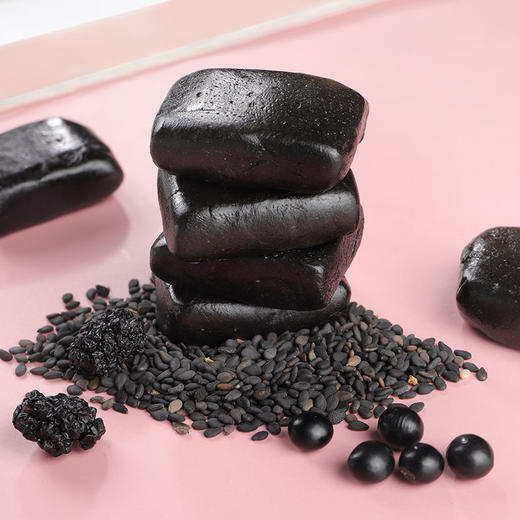 朴食有方【高钙小黑糕】108g/盒 黑芝麻黑豆黑米桑葚  以黑养黑 营养健康 甘甜软糯 商品图0