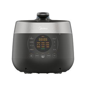 美的(509641)电压力锅 MY-CYL5066健康饮食5升大容量家用智控压力锅电饭煲精钢厚釜一锅双胆 分体可拆上盖黑色
