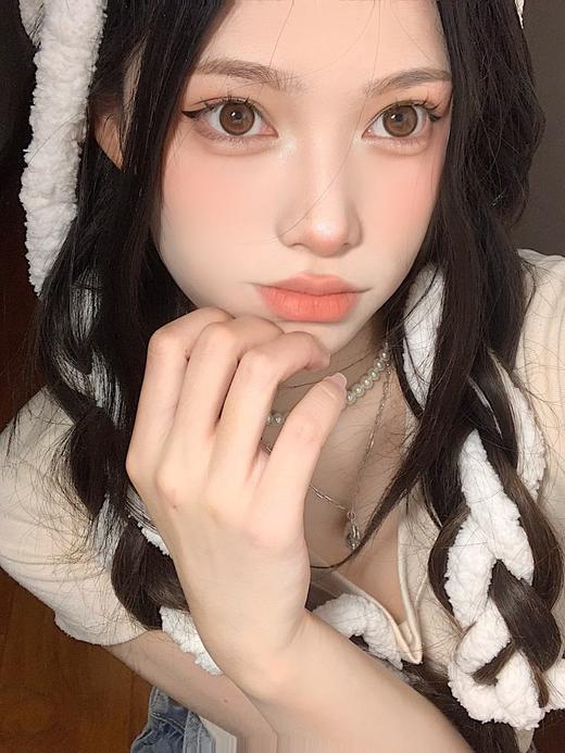 hancon 半年抛 美瞳 微笑弹珠棕 商品图6