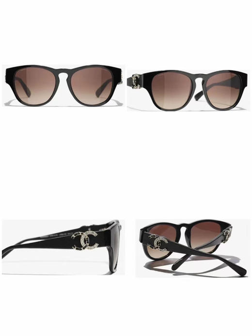 赫本风眼镜 自己备注。颜色三种 镜片奶白棕色渐变  黑色灰色渐变 玳瑁色 商品图13