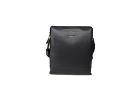 豪麟名鞋奥莱迪嘉男装牛皮革皮包TMPB22AM201黑色  原价1960元