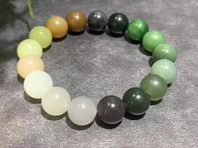 【御珠宫坊】和田玉多宝手串