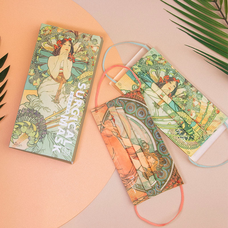 嘉德文创 | 慕夏·口罩