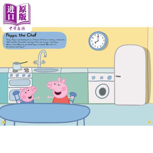 预售 【中商原版】Peppa Pig Lets Pretend! Sticker Book 粉红猪贴纸簿 英文原版 进口原版 3岁到6岁 儿童贴纸书  商品图3