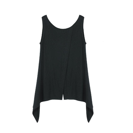 后背开衩大摆背心 商品图1