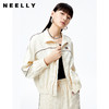 NEELLY纳俪商场同款撞色线条短款外套女宽松上衣2022秋季新款休闲N22072C01029 商品缩略图0