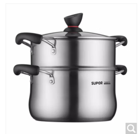 苏泊尔不锈钢汤蒸多用锅ST22Z3