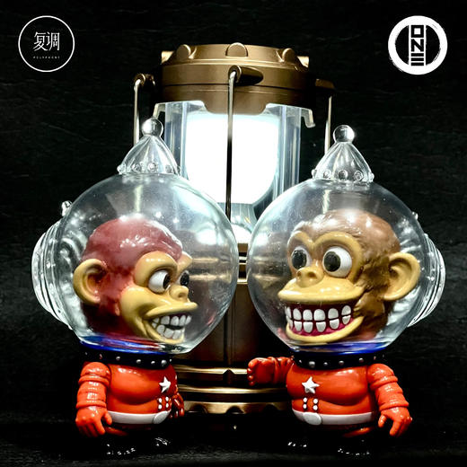 现货 壹工坊 宇宙铁猿兄弟 搪胶 商品图2