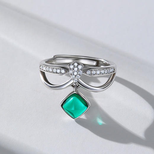 Winy925纯银同心结戒指送女友闺蜜节日生日礼物 商品图2