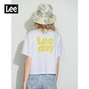 Lee商场同款22春夏新品舒适短身版印花多色女短袖T恤LWT0024212YV00FK14000/A00432 商品缩略图0