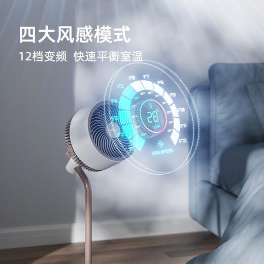 大宇空气循环扇家用轻音台立式智能遥控摇头落地扇电风扇 商品图7